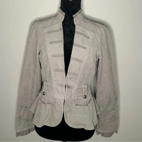 NWOT White house black market Grey Utility
Blazer Jacket size 4 - Picture 14 of 16